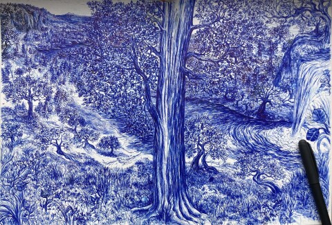 Dark forest ink version